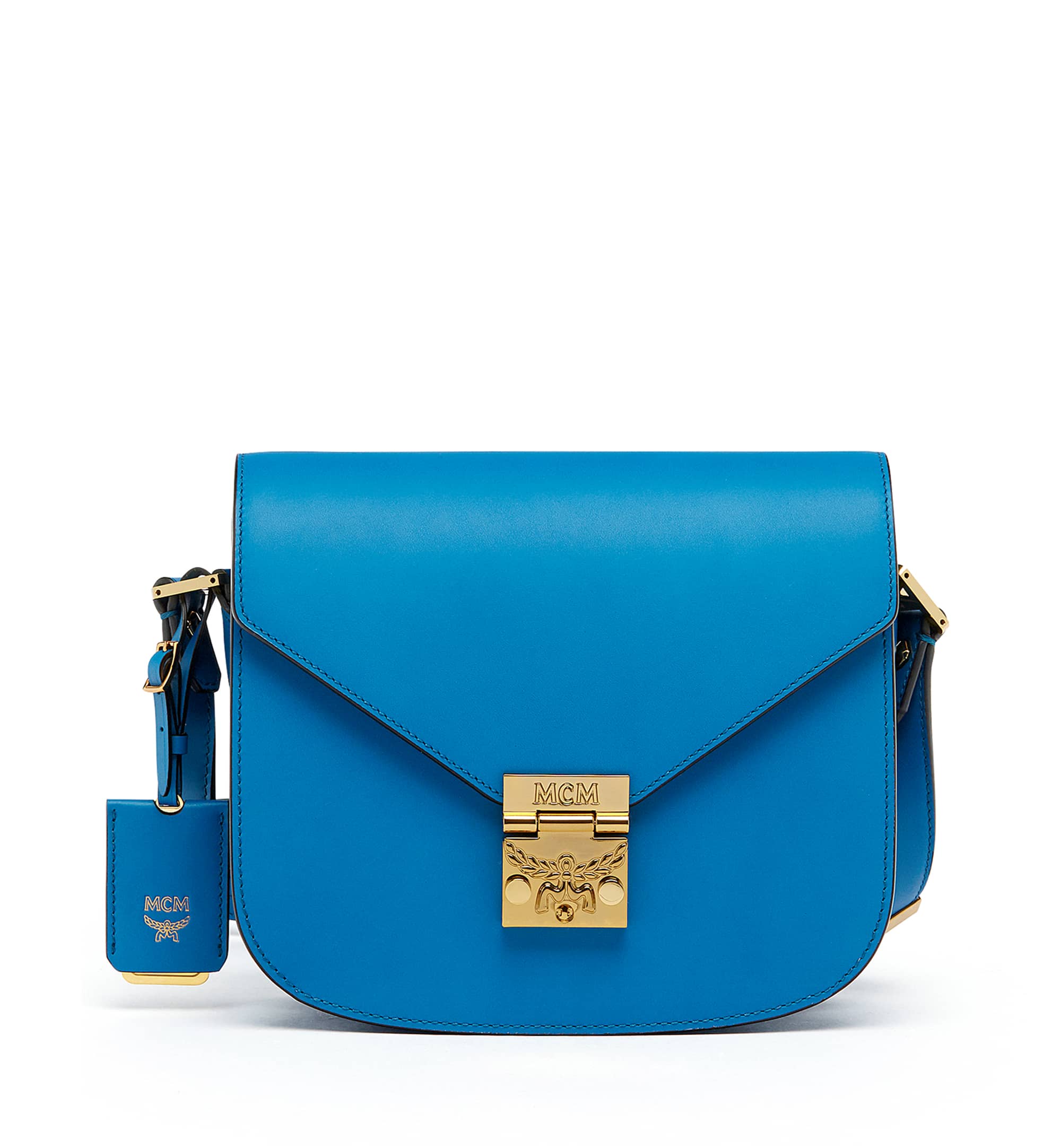 Crossbody bag MCM Blue in Synthetic - 27457400