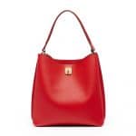 MCM Ruby Red Large Milla Hobo Bag