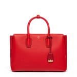 MCM Ruby Red Large Milla Tote Bag