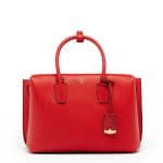 MCM Ruby Red Medium Milla Tote Bag