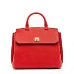 MCM Ruby Red Milla Backpack Bag