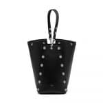 Mulberry Black Smooth Calf with Studs Camden Bag