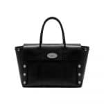 Mulberry Black Smooth Calf with Studs New Bayswater Bag
