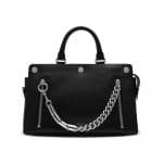 Mulberry Black Smooth Calf with Zips Chester Bag