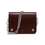 Mulberry Burgundy Crossboarded Calf Leather Clifton Bag