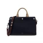 Mulberry Midnight/Oxblood:Dune Smooth Calf Chester Bag