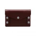 Mulberry Oxblood Smooth Calf Envelope Pouch Bag