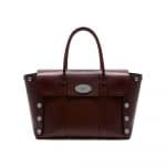 Mulberry Oxblood Smooth Calf with Studs New Bayswater Bag