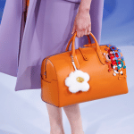 Anya Hindmarch Orange Vere Barrel Bag - Spring 2017