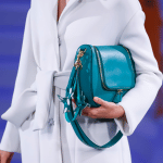 Anya Hindmarch Teal Vere Satchel Bag - Spring 2017