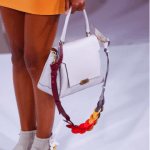 Anya Hindmarch White Bathurst Satchel Bag - Spring 2017