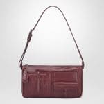 Bottega Veneta Barolo Calf Leather with Intrecciato Shoulder Bag