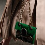 Bottega Veneta Green Mini Flap Bag - Spr