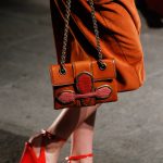 Bottega Veneta Orange Mini Flap Bag - Spring 2017
