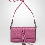 Bottega Veneta Peony Nappa Intrecciato Shoulder Bag