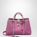 Bottega Veneta Peony Nappa with Ayers Small Roma Bag