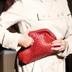 Bottega Veneta Red Intrecciato Clutch Bag - Spring 2017