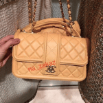 Chanel Beige Elegant CC Small Flap Bag