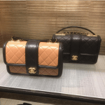 Chanel Beige/Black and Black Elegant CC Small Flap Bags 2