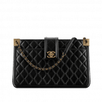 Chanel Black Elegant CC Small Shopping Bag