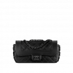 Chanel Black Coco Corset Flap Bag