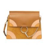 Chloe Mustard Faye Happy Shoulder Bag