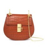 Chloe Tan Drew Crocodile Shoulder Bag