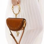 Chloe Tobacco Mini Nile Bag - Spring 2017