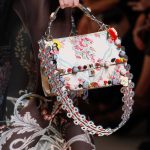 Fendi Beige Floral Printed Flap Bag 2 - Spring 2017