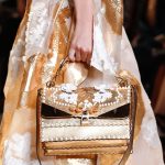 Fendi Gold Embellished Flap Bag - Spring 2017