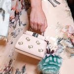 Fendi Pink Floral Embroidered Micro Peekaboo Bag - Spring 2017