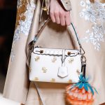 Fendi White Floral Embroidered By The Way Bag - Spring 2017