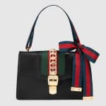Gucci Black Sylvie Shoulder Bag