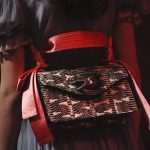 Gucci Natural Python Crossbody Flap Bag - Spring 2017