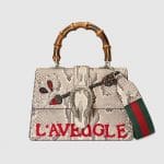Gucci Natural Python Medium Dionysus Top Handle Bag