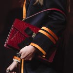 Gucci Red Crocodile Flap Bag - Spring 2017