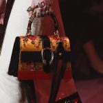 Gucci Yellow/Black/Red Floral Print Dionysus Top Handle Bag - Spring 2017