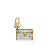 Louis Vuitton Silver Epi Petite Malle Bag Charm