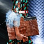 Prada Black/Brown Crocodile Oversized Clutch Bag 2 - Spring 2017