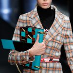 Prada Turquoise Multicolor Printed Flap Bag - Spring 2017