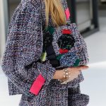 Chanel Multicolor Tweed Clutch Bag - Spring 2017