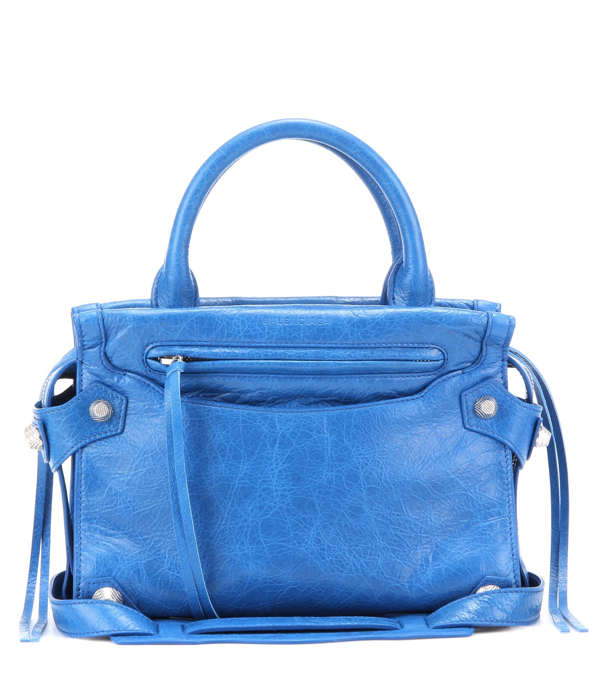 Balenciaga Bleu Rivage Mute City XS Mini Bag
