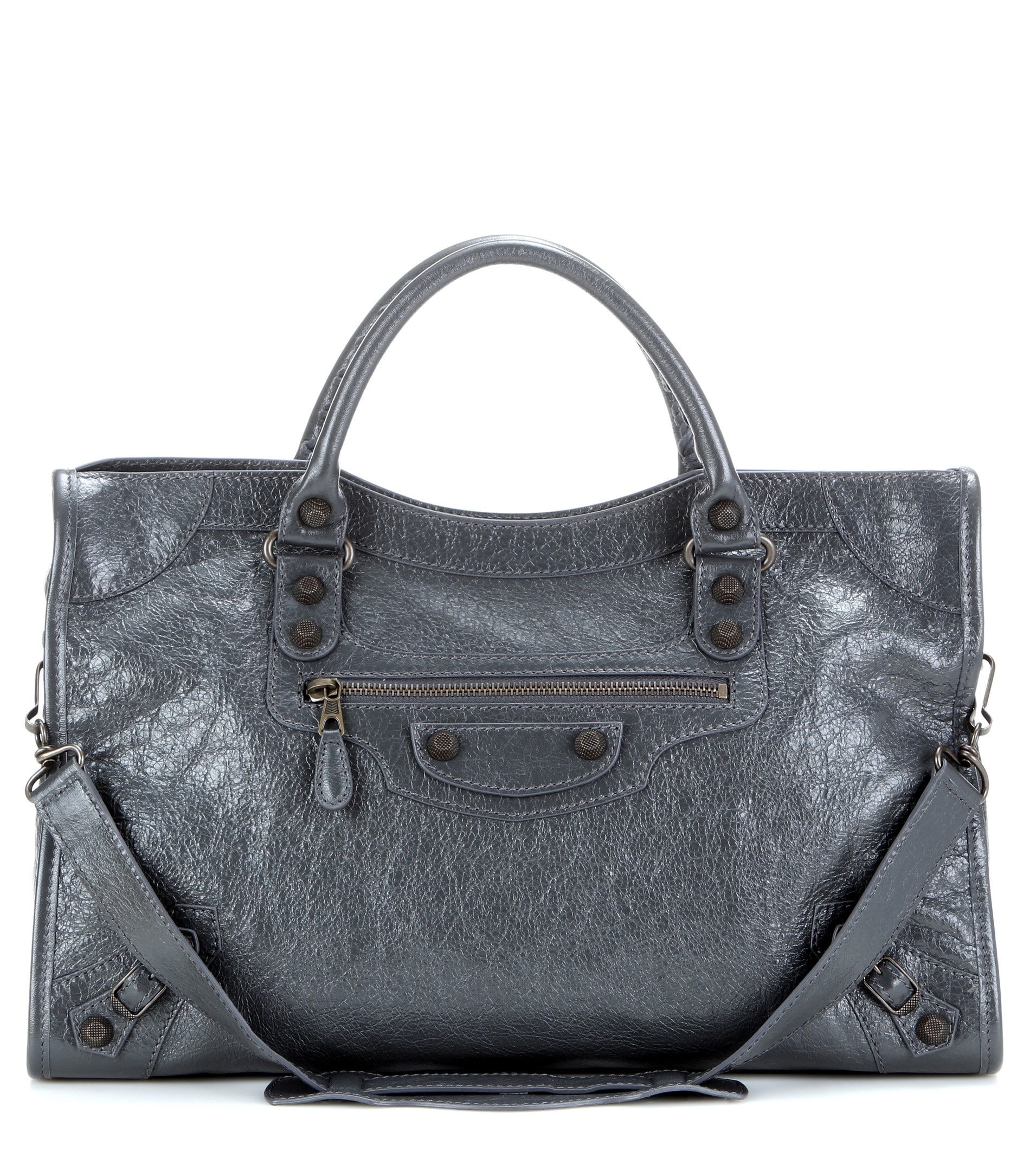 Balenciaga Giant 12 Gunmetal City Bags For Fall 2016 Spotted Fashion