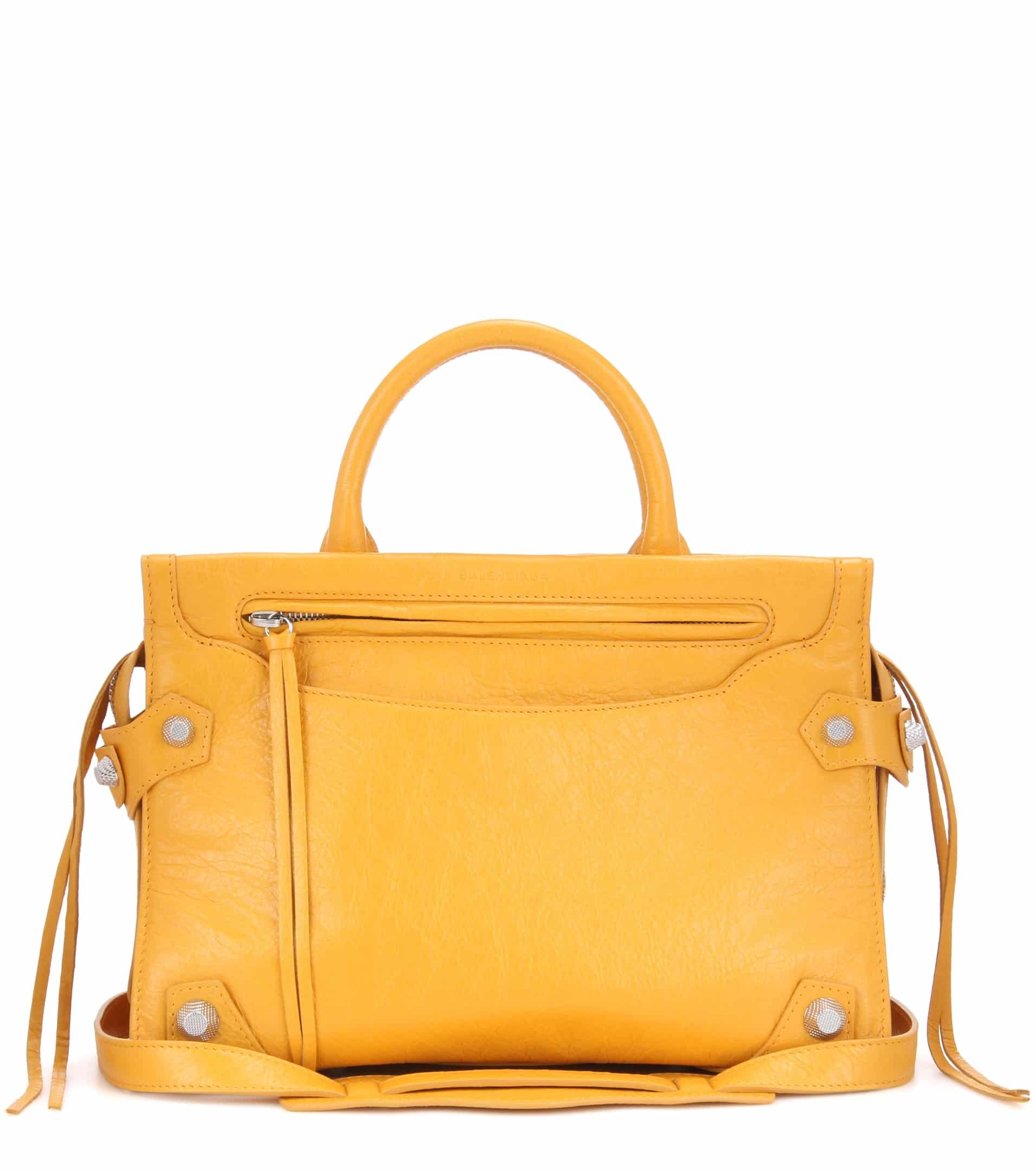 Balenciaga Jaune Miel Mute City Small Bag