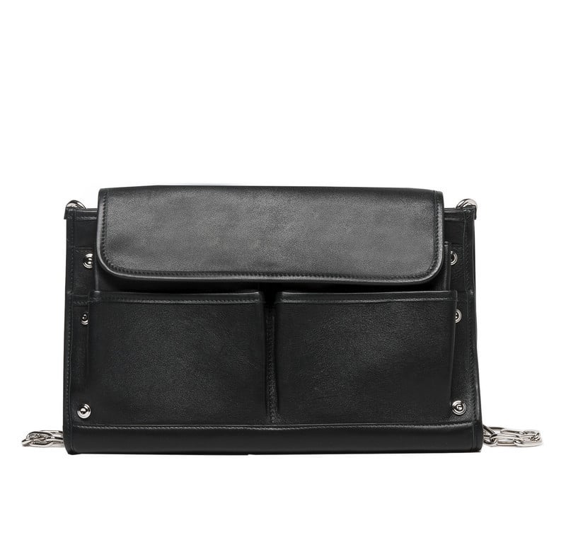 Balenciaga Noir Tool Clutch Bag