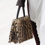 Celine Beige/Black Fur Top Handle Bag 2 - Spring 2017