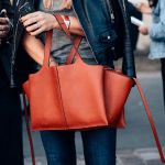 Celine Brick Tri-Fold Medium Shoulder Bag 2