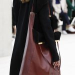 Celine Burgundy Tote Bag - Spring 2017