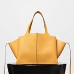 Celine Daffodil Tri-Fold Medium Shoulder Bag
