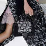 Chanel Black Floral Embellished Boy Bag - Spring 2017